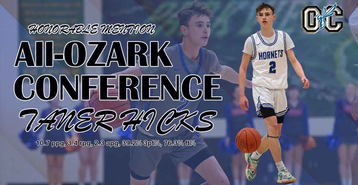 Congrats to Amarre and Taner for being selected to the All-Ozark Conference Honorable Mention Team! <a href="/Hillcrest_SPS/">Hillcrest High School</a>