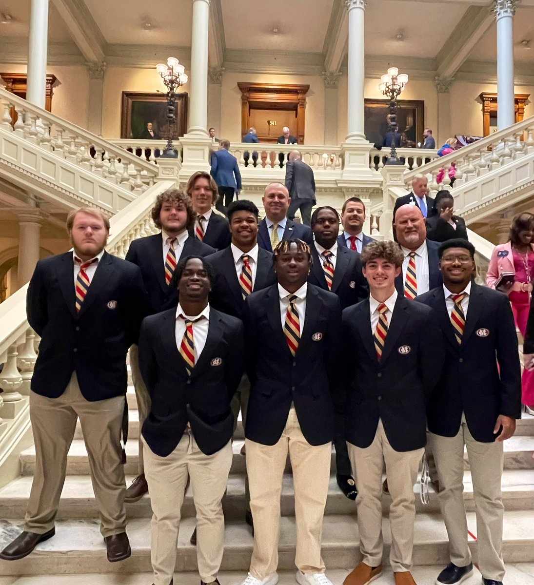 Mill Creek Football (@mcfootballcoach) on Twitter photo Excited to take some of our Hawks down to our State Capital. Thank you <a href="/ChuckEfstration/">Chuck Efstration</a> for honoring us on the floor with a Resolution Congratulating us on winning 2022 State 7A Championship ! #iMpaCt #Mindset Excited to take some of our Hawks down to our State Capital. Thank you <a href="/ChuckEfstration/">Chuck Efstration</a> for honoring us on the floor with a Resolution Congratulating us on winning 2022 State 7A Championship ! #iMpaCt #Mindset