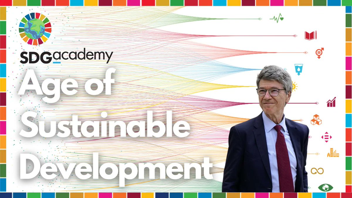 SDG_Academy's tweet photo. "Good #governance and appropriate policies are very important for #SustainableDevelopment" (alumna Elena Kreuzberg). Investigate different factors that contribute to global economic development in "Age of #SustainableDevelopment" with Jeffrey Sachs 👉 https://t.co/F0JKVuWPcd https://t.co/Cwz7cGhwu4