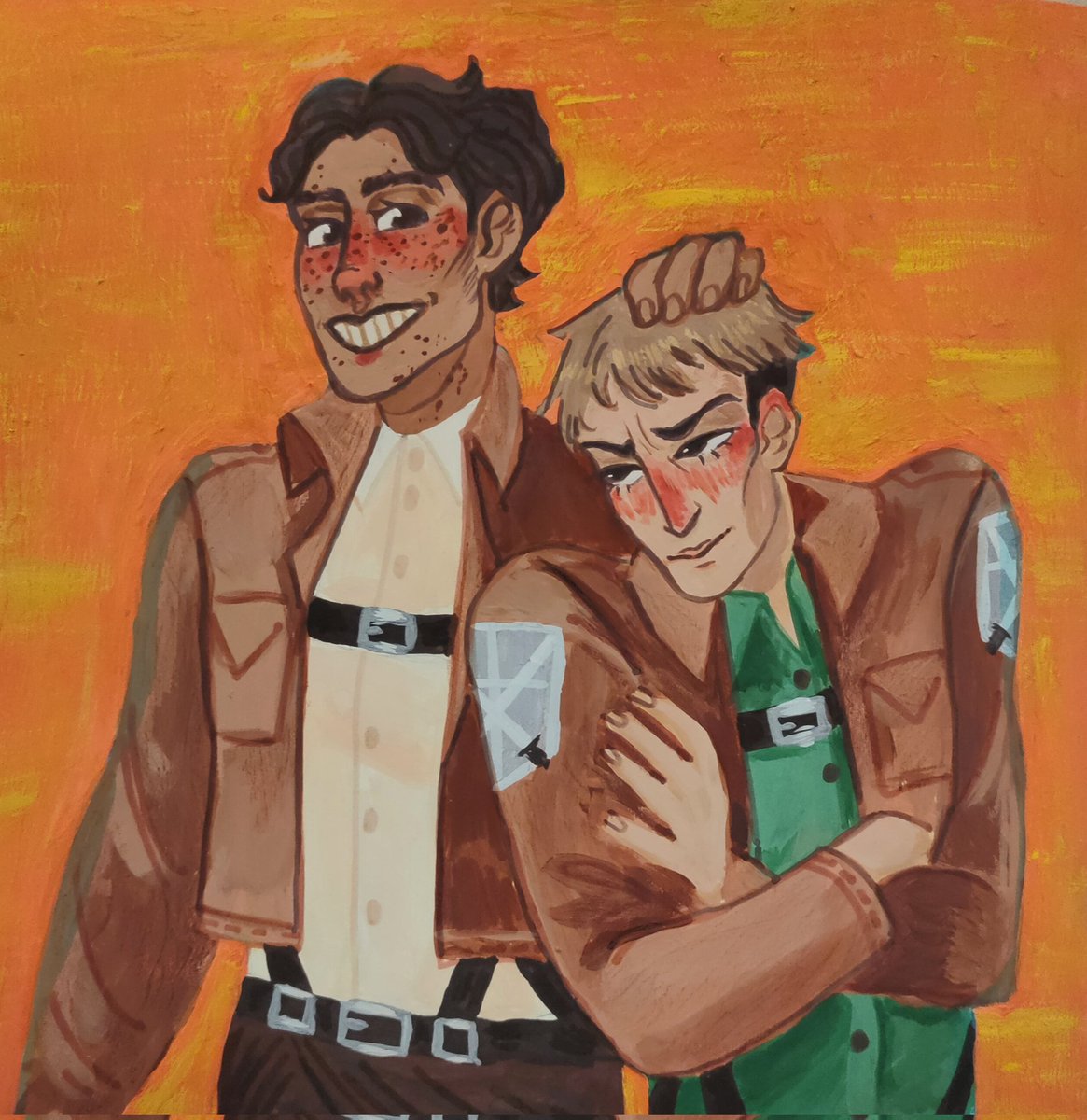 сладулечки 🥰

#jeanmarco #jeankirstein #marcobodt #aot #snk