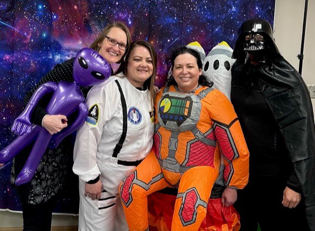PathologyUAMS's tweet photo. We do Match Day right here at UAMS. This year, it was so big, we had to go "out of this world!" #PathMatch23 #pathmatch2023 https://t.co/VwqXKnz69W