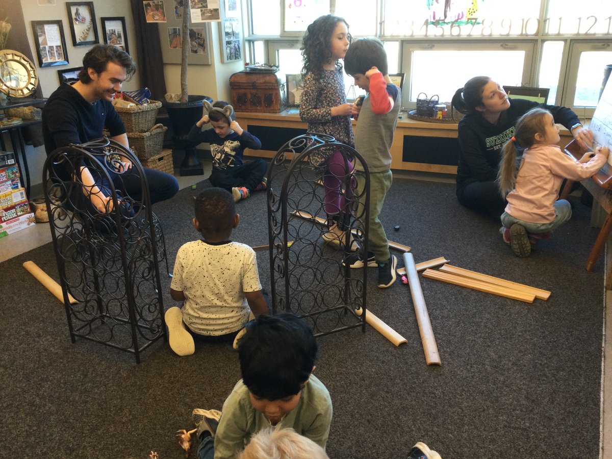 JBrentECE's tweet image. And...just like that...learning through play is once again in session.
Mrs. P: What a great day!
Mrs. B: Agreed! Routine makes all the difference.
#Predictability #PreemptiveStressReliever @Self_Reg