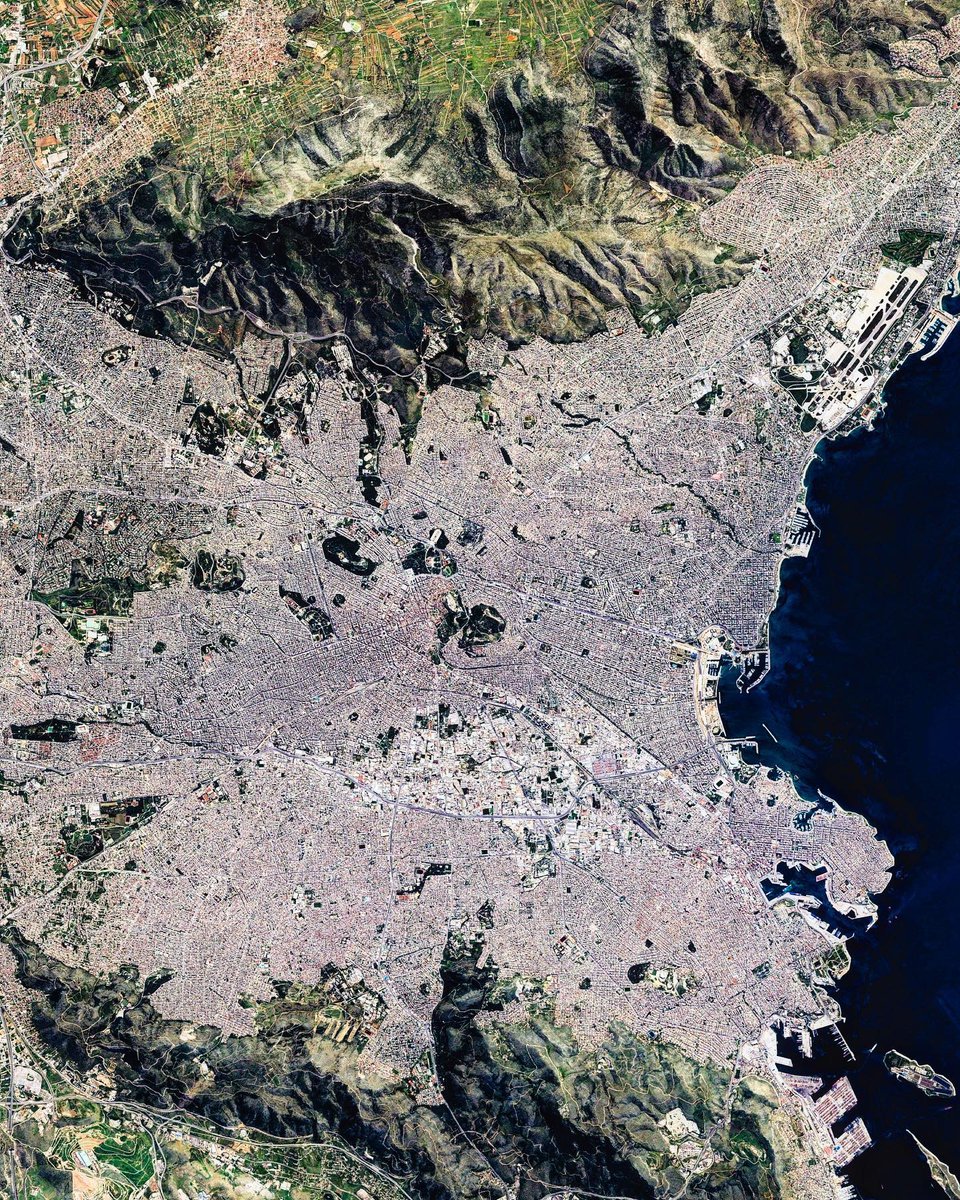 Athens &amp; Piraeus - home to over 3.7 million people 

The City of the Gods.