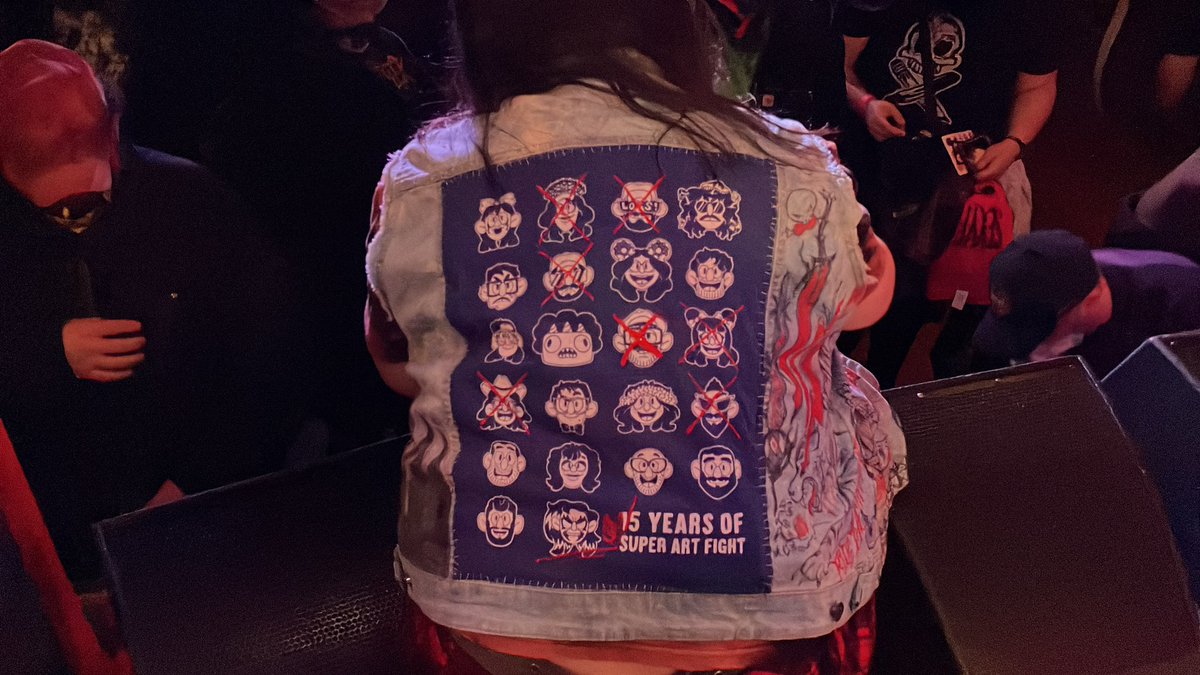 SuperArtFight's tweet photo. Favorite Moment from Super Art Fight 200: #SAF200 #SuperArtFight #Ottobar https://t.co/8AuGtJlYW4