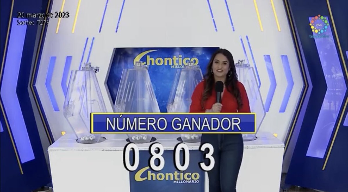 ChonticoM's tweet photo. Sorteo Lunes Marzo/20/2023- 1pm Chontico día https://t.co/T8BRYPUOAN