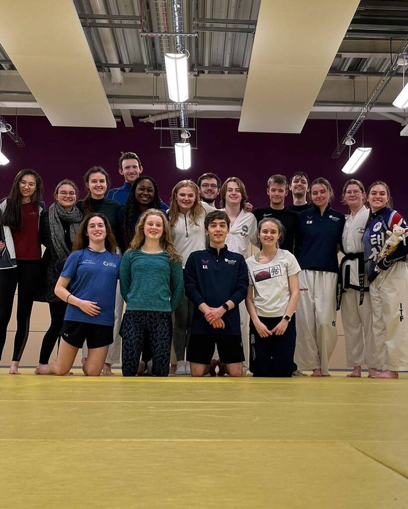 DU_TKD's tweet photo. Congratulations to everyone who participated in the kickathon! We have currently raised £520, thank you to everyone who donated!

During the day, we practiced patterns, did sparring drills, did a 5k and a 3k run, and had a style swap between WT and ITF plus more. https://t.co/CBdUpt8K7X