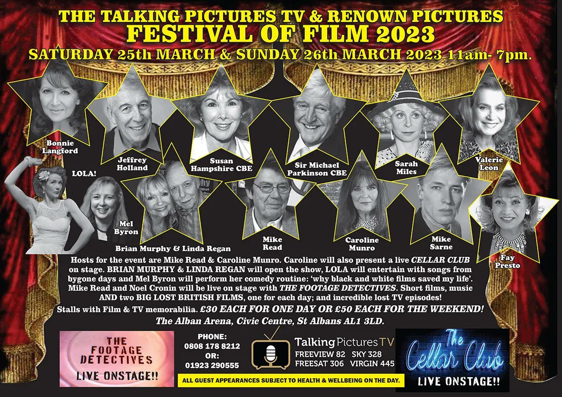 Talking Pictures TV on Twitter "RT JeffHolland07 Taking part in the