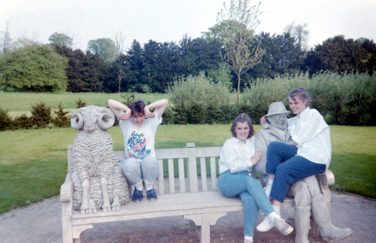 NicoleIreland_'s tweet photo. @djgarydavies  found this photo from my younger days - loved that T-shirt from the radio 1 roadshow!! https://t.co/BapayLSbdT