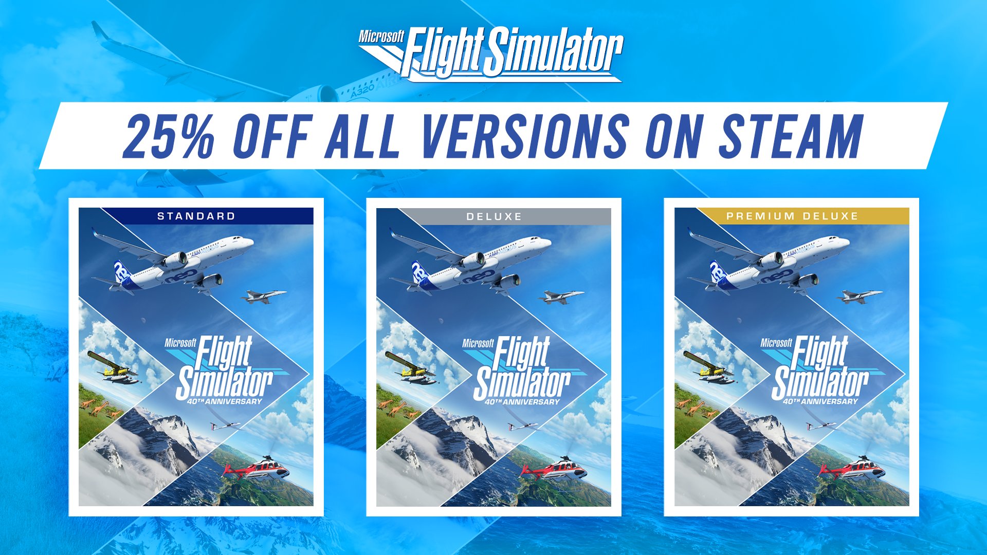 Microsoft Flight Simulator 40th Anniversary Premium Deluxe Edition