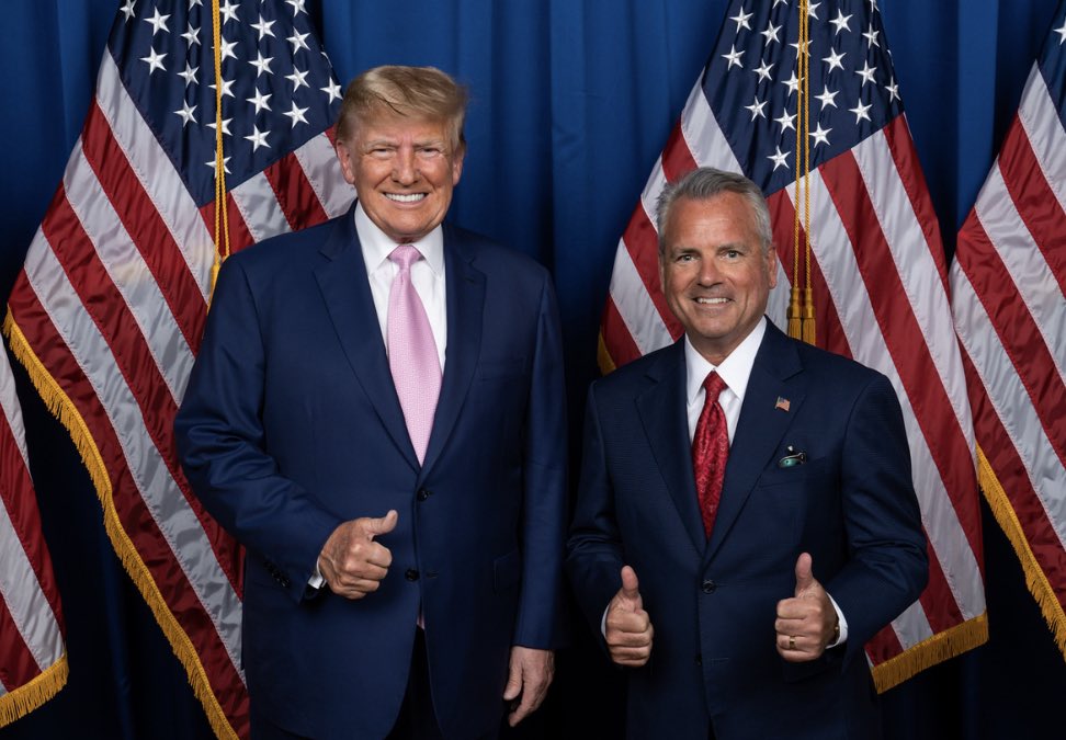 markalfordkc's tweet photo. I was with the President Friday night and I can assure you he is resolute and focused on doing the things necessary to save this great nation from the destruction of enemies, both foreign and domestic. 
We all know what this is…it’s political persecution from a Soros-funded hack and proof they are scared. 
Would they be doing this if Trump wasn’t running in 2024? I can almost guarantee you they wouldn’t be. It’s clear they’ll dig everything up — dating back to past parking tickets to try to disqualify him!!!