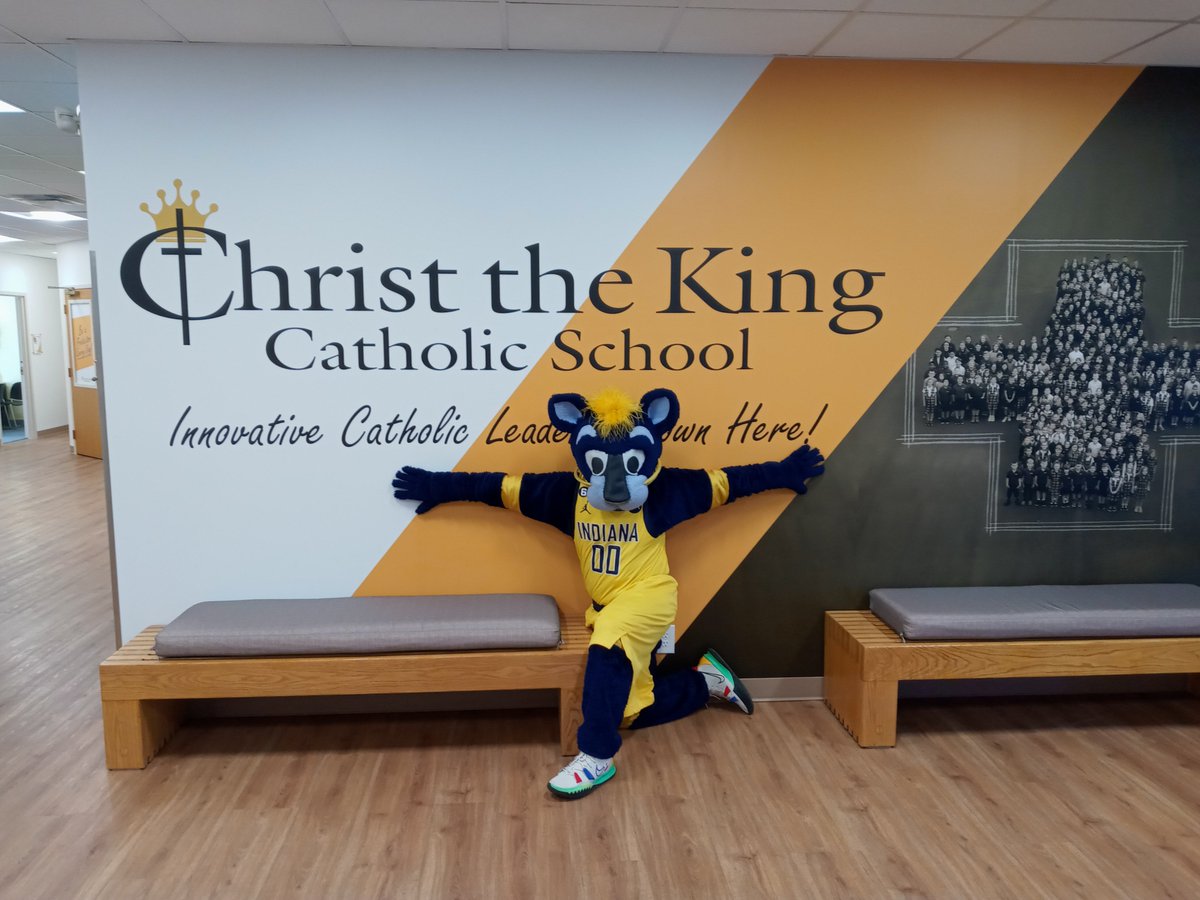 We started off our week with a visit from Boomer! It was just the jolt of energy everyone needed! A big Thanks goes out to the Boroski family for making this happen!