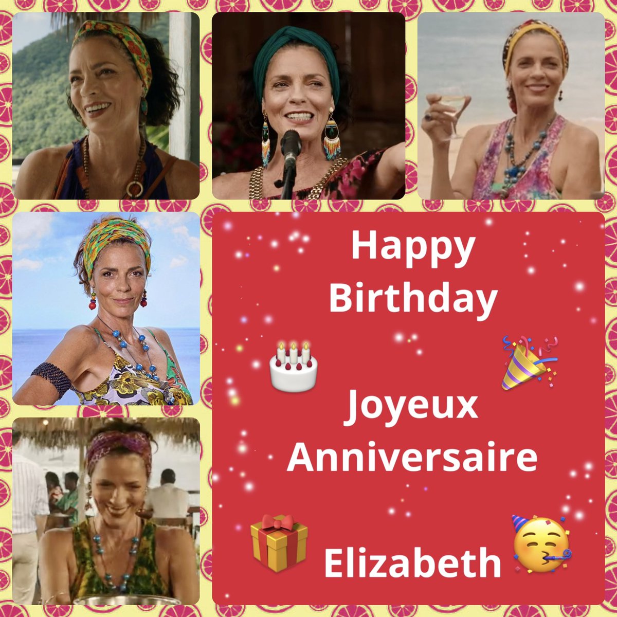 Happy Birthday / Joyeux Anniversaire @lizbourgine a.k.a. Mayor Catherine Bordey. Hope your day has been as special as you are! 

#catherinebordey #deathinparadise #happybirthday