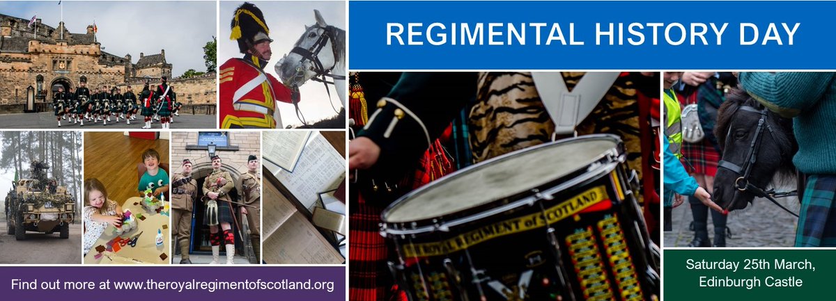 Less than a week to go! 

Our military spectacular is this Saturday (25 March) at <a href="/edinburghcastle/">Edinburgh Castle</a>! Music and mascots, crafts and camouflage, drills and demos - enjoy Scotland's history with a difference.

Find out more and book your tickets: buff.ly/3KIteR
