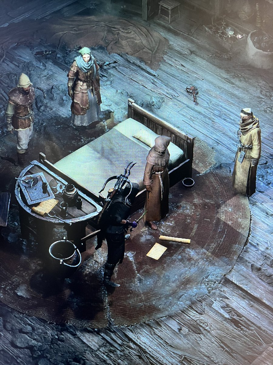 alelithz's tweet photo. @Diablo  The love and effort you put in side quests as well is absolutely breathtaking, Diablo IV a game that everyone should stay a while and listen.

This side quest “sickness of the soul” is just 10/10.
Sister Octavia and  I we are now BBF.
Thanks again @Diablo https://t.co/FoP7yNc597