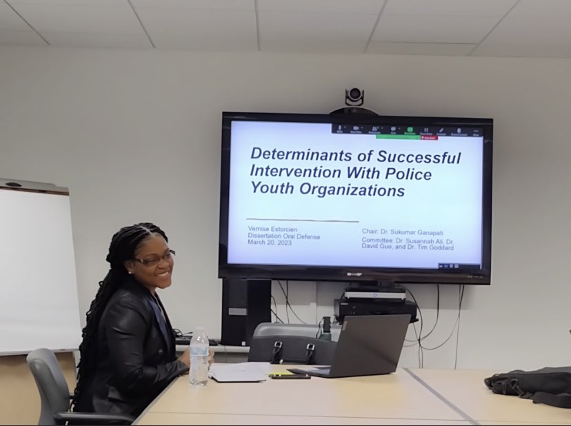 vestorcien's tweet photo. I successfully defended my dissertation with the support of my mentors and sponsors!!! @AgathaCaraballo thank you for believing in me π it only takes one person to believe in you!!! @DrRachelEmas thank you for the mock practice it leveled up my confidence β€οΈ Dr. Estorcien πππ https://t.co/iJC970miin
