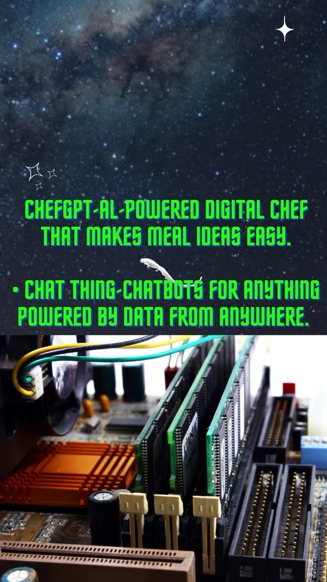 Amit16513703's tweet image. Let&apos;s spread the word about these transformative tools and inspire others to explore the possibilities of AI.
#chatgpt
#chatllm 
#pretrainedAI
#MachineLearning 
#AI #GPT4 
#BingChat 
#Prompts