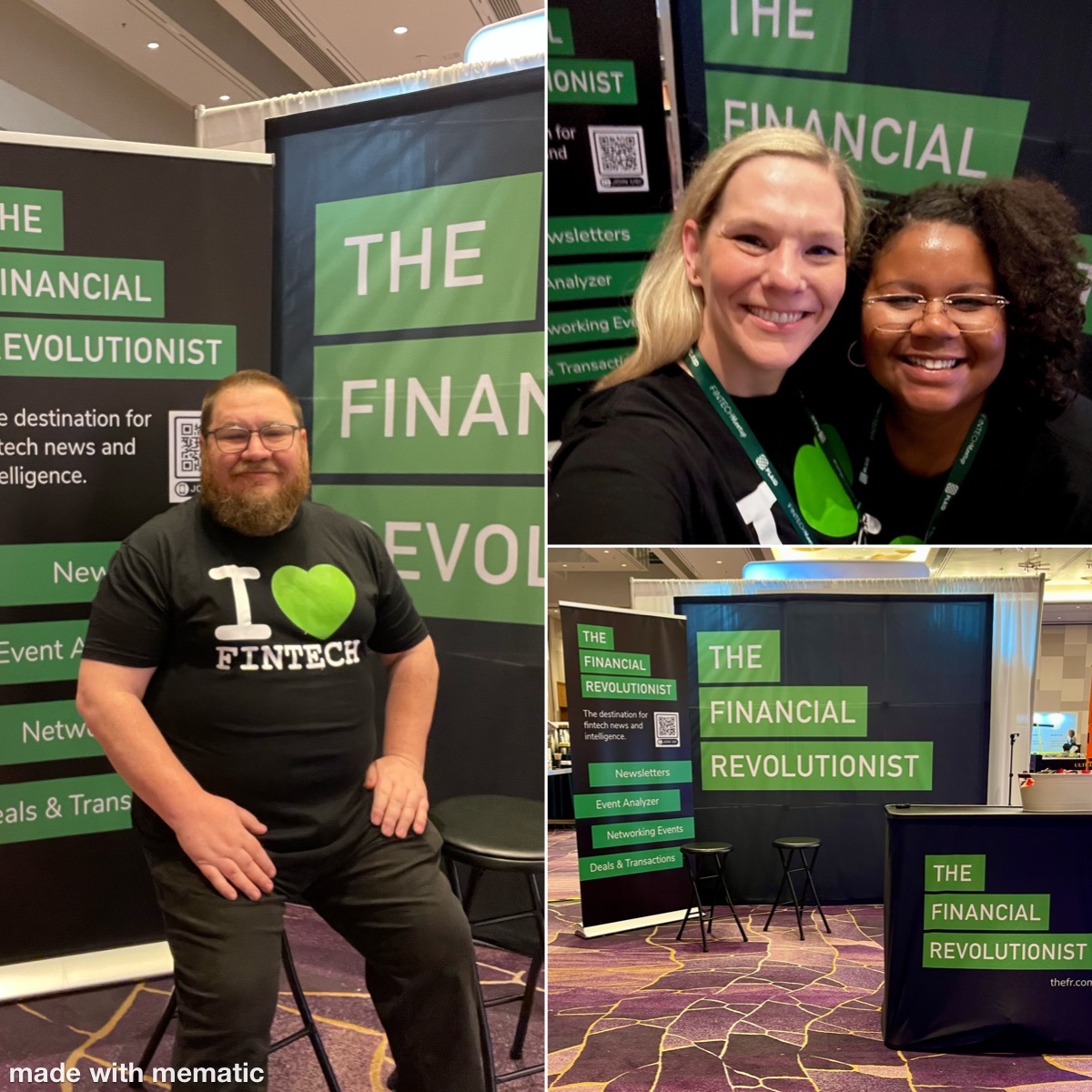 Is #FintechMeetup hitting the right note? Come give your hot take #OnTheRecord with The FR at booth #137. We're doing one-question video interviews all day, so pop by!

#TheFRPresents #Fintech #FintechEvents