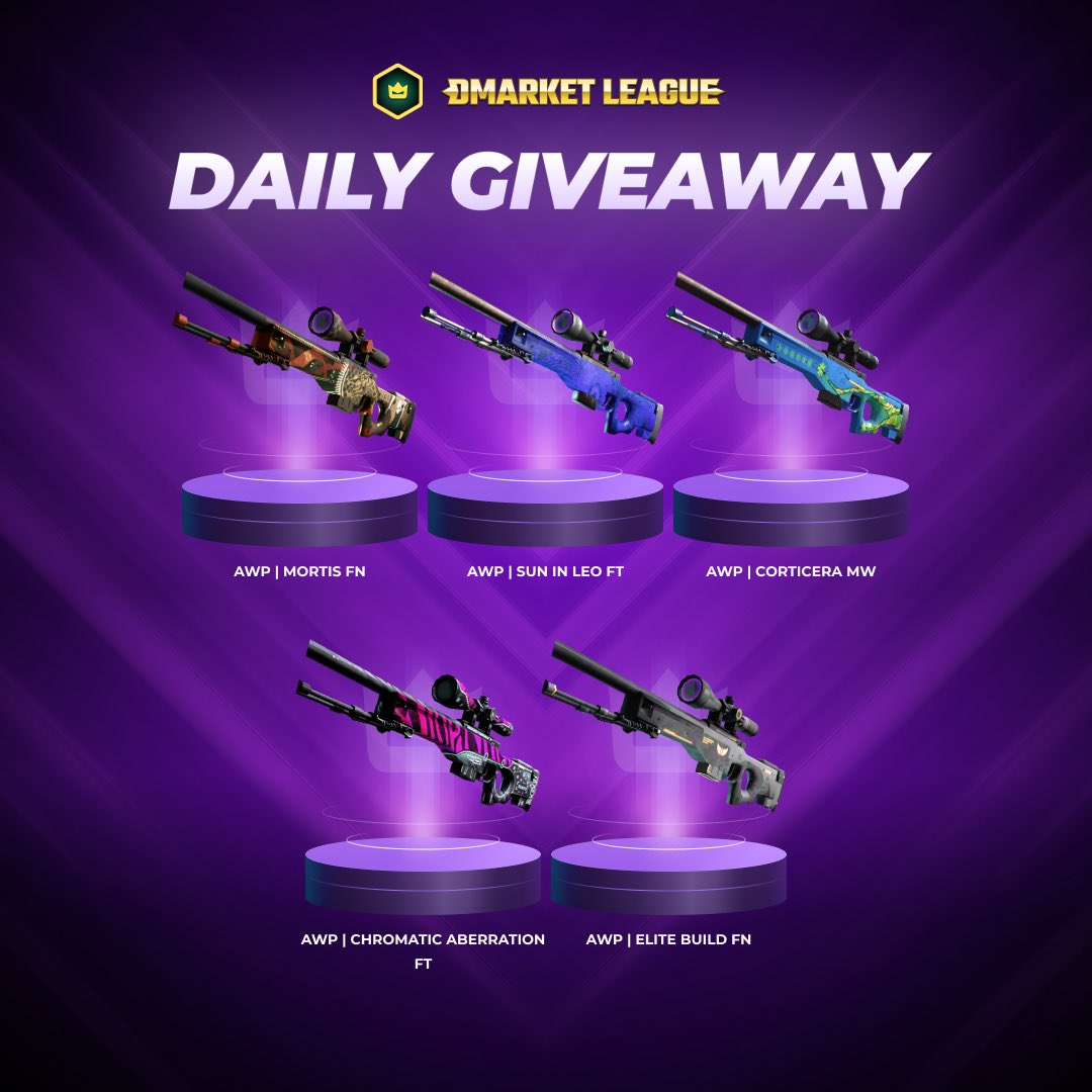 Grab your daily prize - dmarket.com/promo