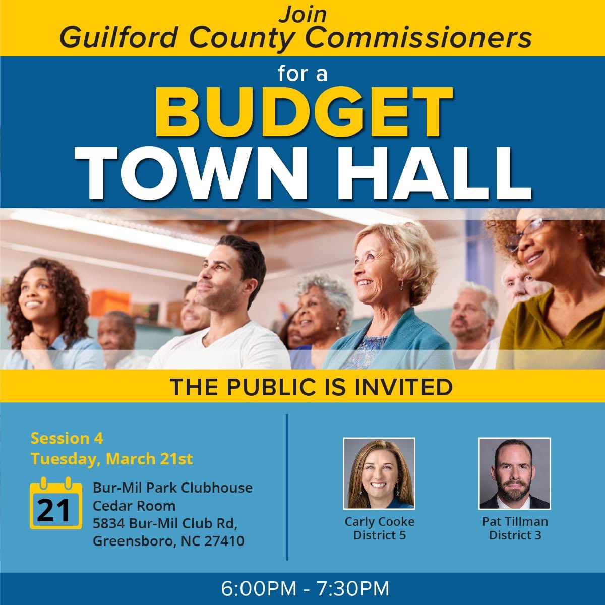 Joins us tomorrow to share input on priorities for FY24 budget!