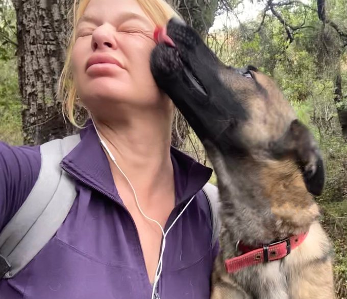 Enjoying nature (and getting muddy 🌧️) with Pips. https://t.co/eH4r41FmGz<a href="/tag/x3show"class="tags"><span>#x3show</span></a>