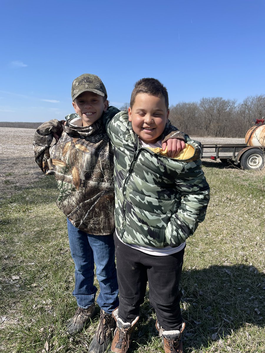 Out with my minions and pop getting ready for turkey season! When one season ends another begins.