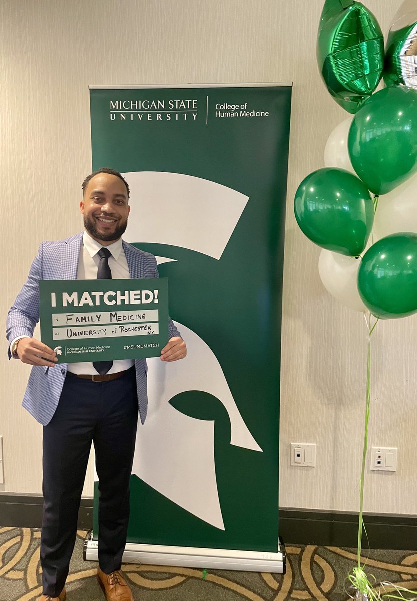 Exciting to be starting residency for Family Medicine at the University of Rochester, NY!

If you would like to support my transition into residency, here is my wish list:

amazon.com/hz/wishlist/ls…

Any gifting would be appreciated!

#MSUMDMatch
#Match2023
#MedGradWishlist