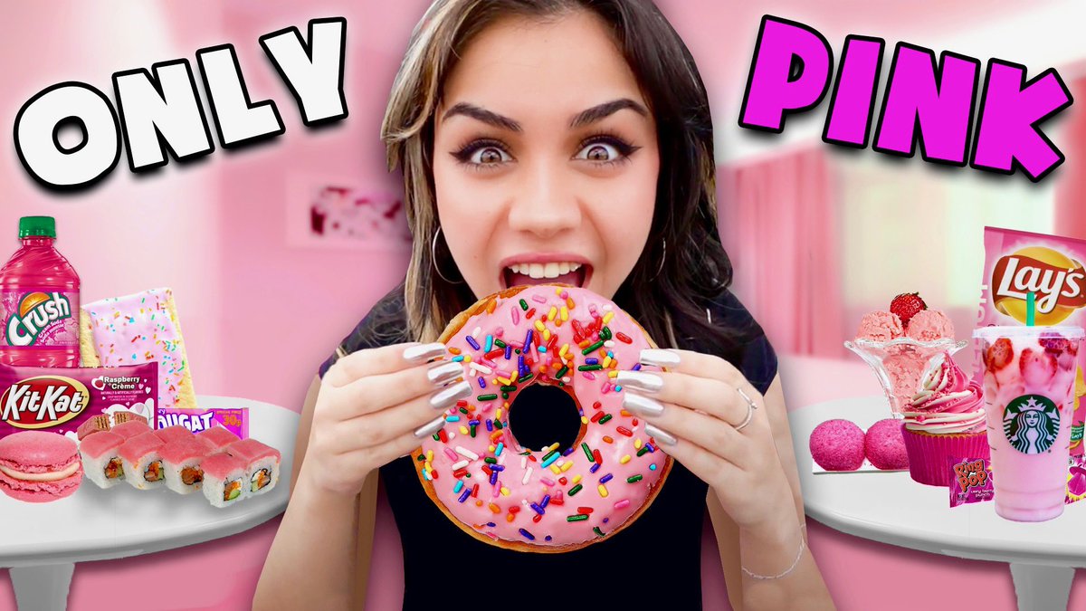 tarayummy's tweet photo. I Only Ate PINK FOOD for 24 HOURS
https://t.co/V0n7XcgqhF https://t.co/uR4yzolQOM