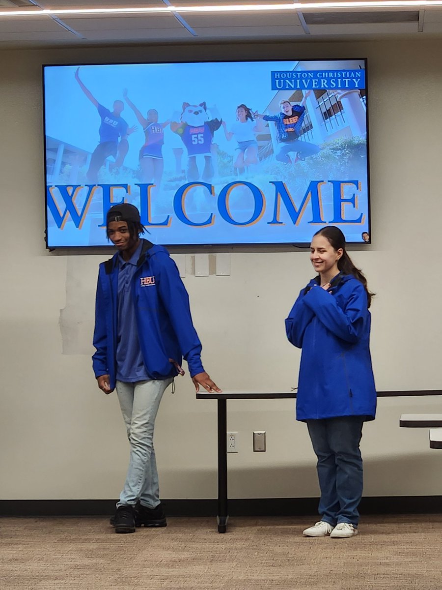 CTHSAVID's tweet photo. CTHS AVID 1 and 2 classes (group 1) went on a field trip to Houston Christian University today.  They learned what all private school has to offer. https://t.co/GqMgBF1hZX