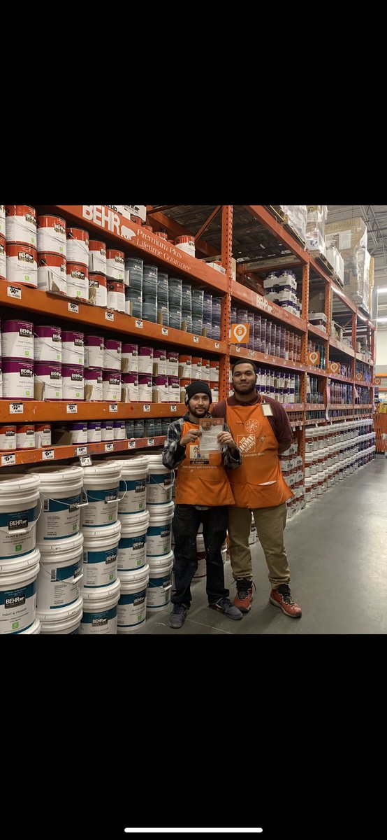 Daniel from Paint making sure paint is ready for our customers by keeping the aisle in stock! # Passaic Home Depot <a href="/Tino_Longobardi/">Tino Longobardi</a> <a href="/RICHNYMETRO/">RICH MONTAGUE</a> @kmd99f <a href="/Kamil_J51/">Kamil Jalil</a> <a href="/arocho_ja/">Jose Arocho</a> <a href="/markr6792/">Marco</a> <a href="/DevinRHD19/">Devin Rivera</a>