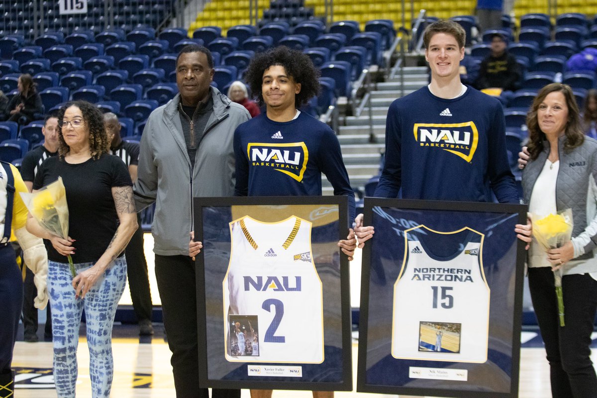 NAU Men's Basketball tweet media