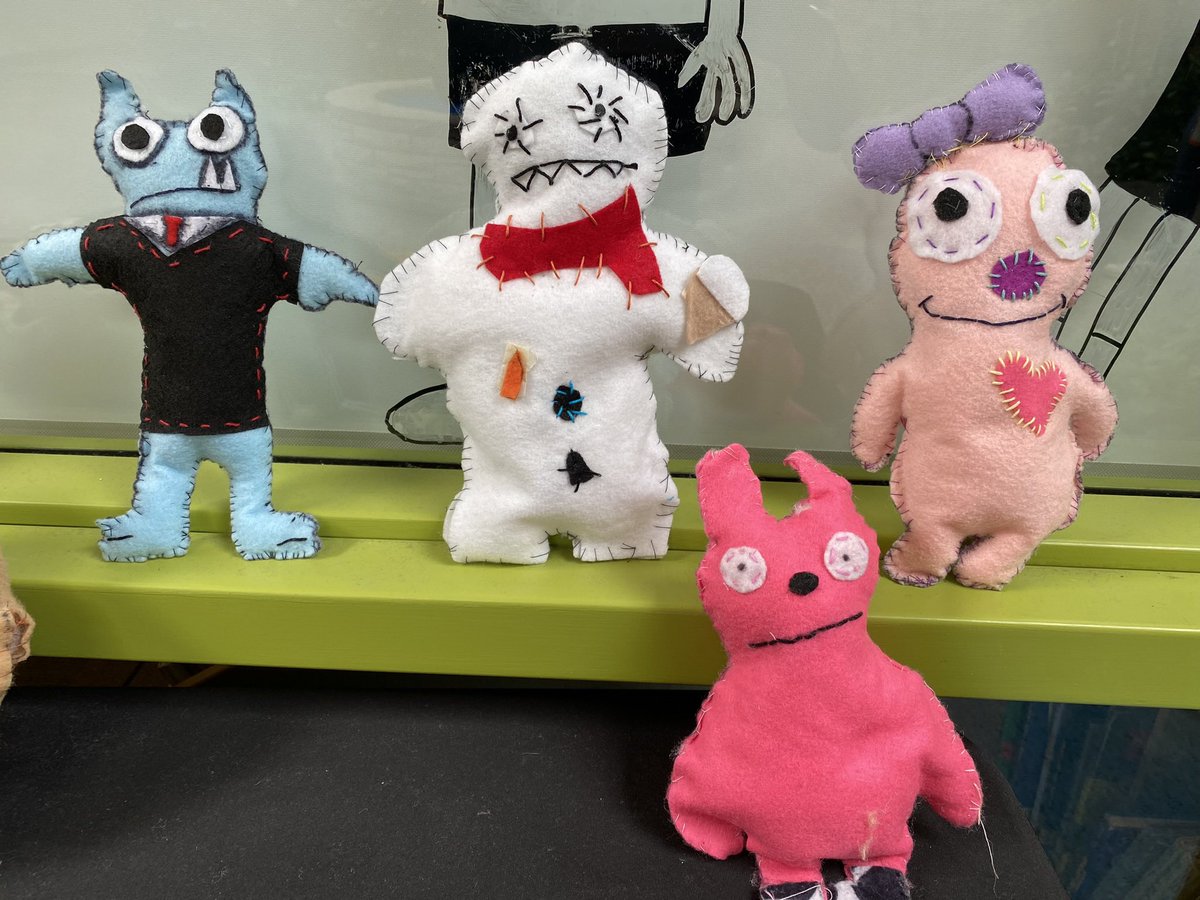 How cute (or… ugly?) are these 5th grade creations?!