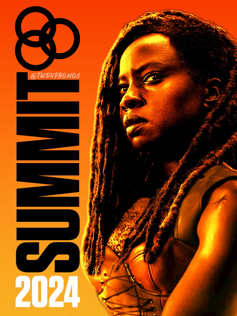 'I will find him. Because I know he's trying to find us.'

Michonne returns in #TWDSummit premiering in 2024!

Poster by me :) #TWD #TheWalkingDead