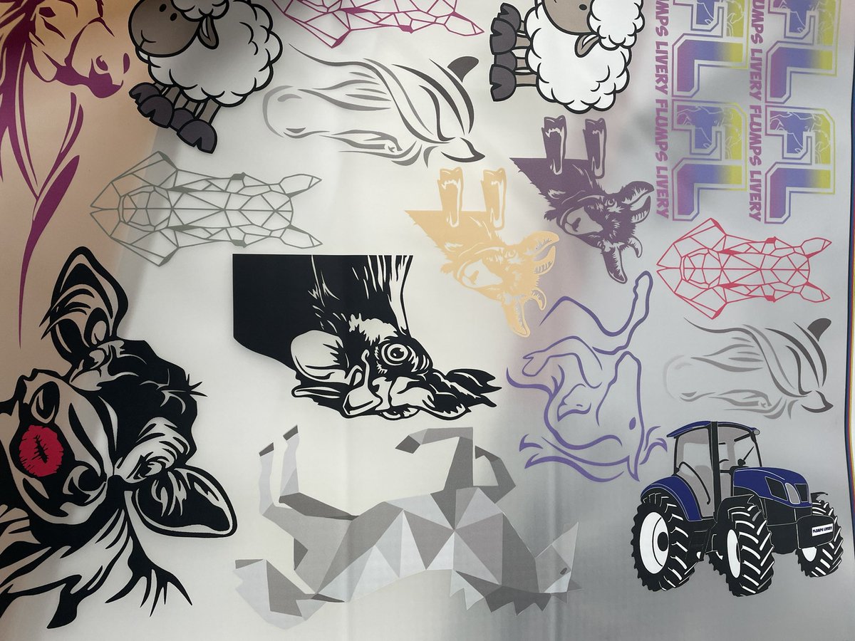 flumpslivery's tweet photo. having a play with our latest dtf prints, decisions decisions on what styles and colours to run with, with so many new items arriving at the moment it’s all great fun to play with them. #clothingbrand #flumpslivery #dtf #awdis https://t.co/StztlCXL9l