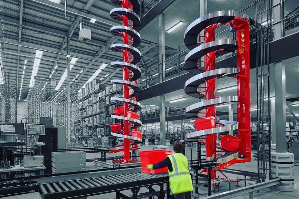 InspireEngring's tweet photo. Spiral conveyor systems are perfect for tight production spaces ππ»
#production #producer #logistics #product #conveyor #network #goods #space #design #industrial #engineering #inspire #stem #stemeducation #steminfluencers #picoftheday #inspireengineering https://t.co/imbOhcsQLm