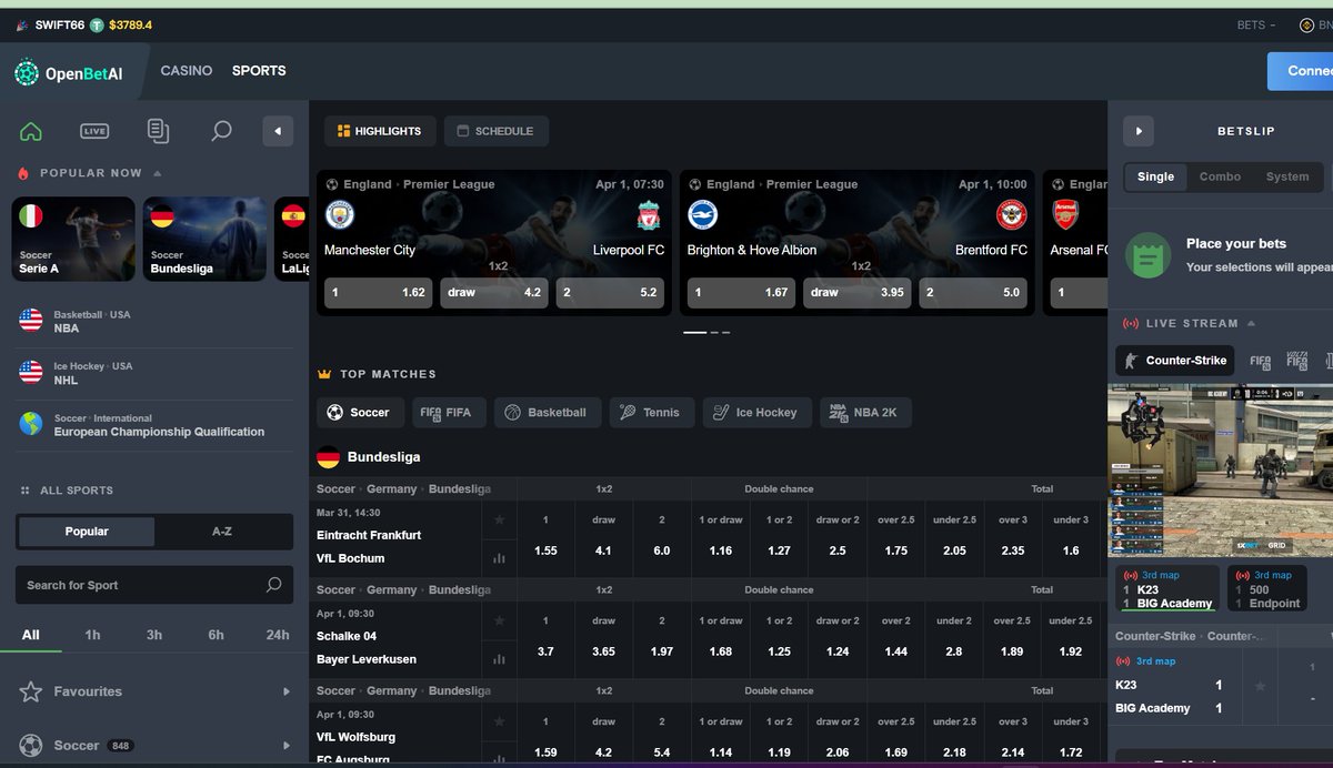 CryptoDeus2's tweet photo. with the launch of $ARB and the #gablefi narrative one of the best ranked is #OpenBetAI is a project based on #Arbitrum with a 'live' product where you can bet on anything in the world.
$arc 17M ath 24.6
roul 2.8 ath 5.8
#OpenBetAI 600k π https://t.co/VtWWNCxMUk