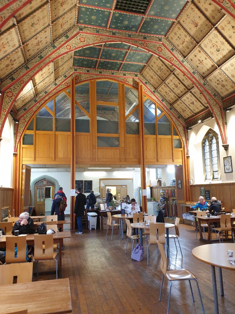 RosannaMcGlone's tweet photo. Fab day in Newcastle @litandphil -what a fab building-interviewing Sean O'Brien & quick visit to @nclcathedral & it's very friendly cafe & amazing ceiling @fly_press #thiswritinglife #Newcastle #sofriendly π π π https://t.co/AZtwtLnFDN