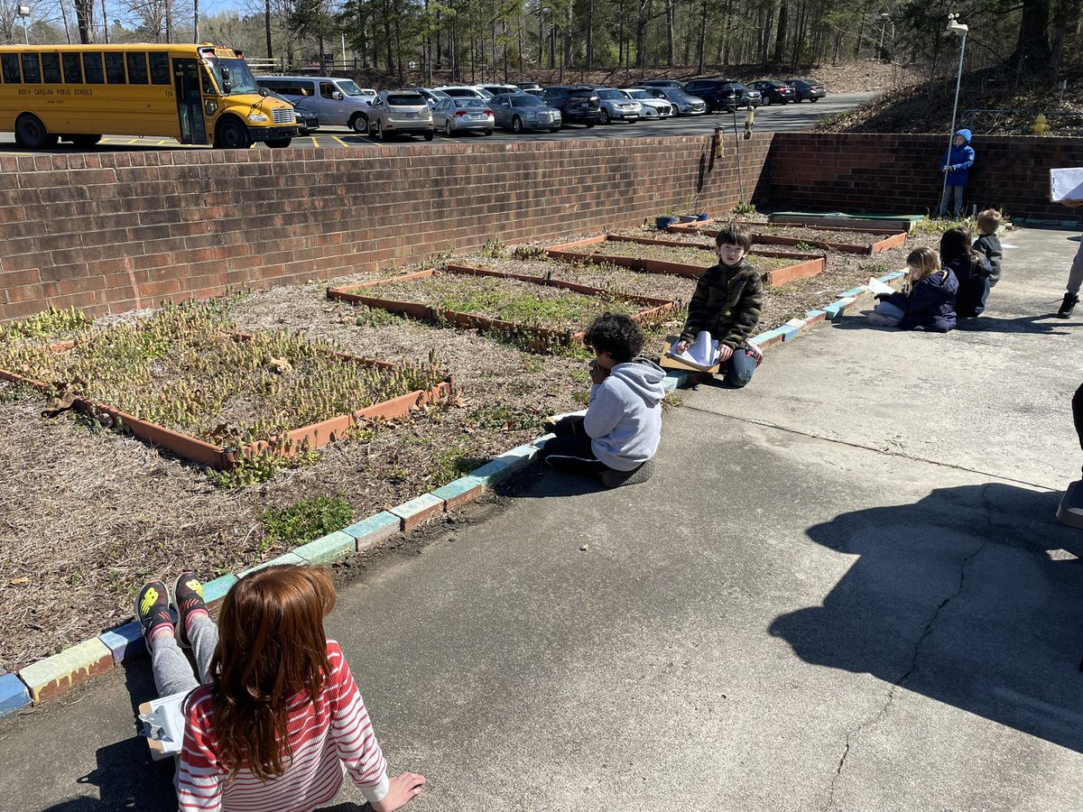 Happy first day of spring! Today we took a close look at the GAB garden before it gets revamped!