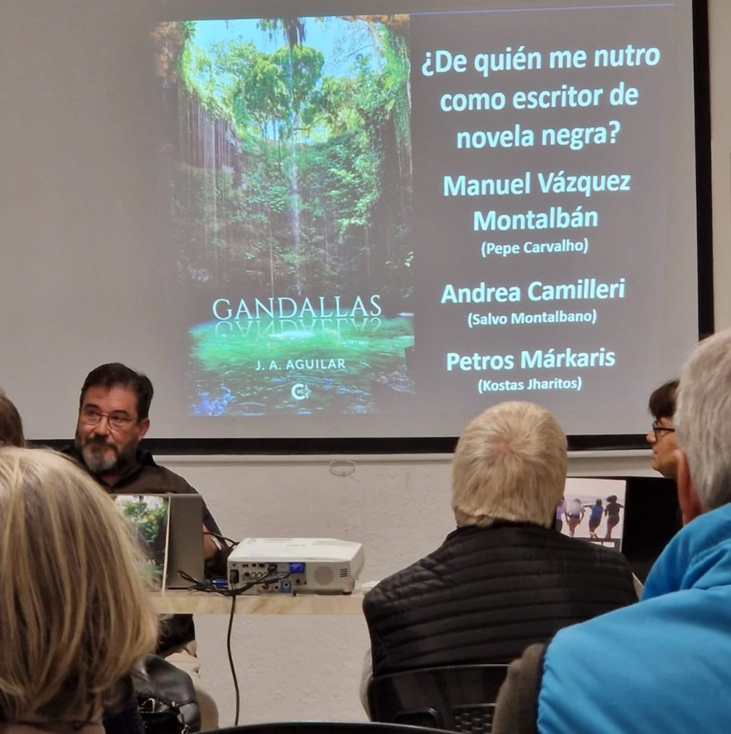 Es una gozada presentar mi novela 'Gandallas', por el interés que suscita el tema...
Pronto, más...
#novelanegra #novelamisterio #thriller
