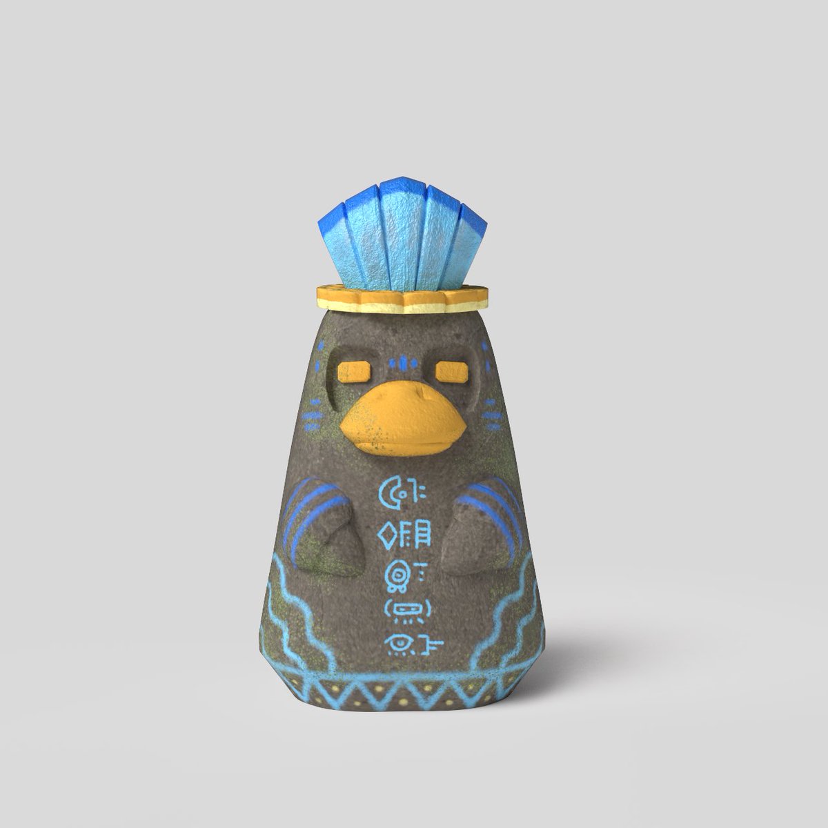 🐤 #FOMODuck Giveaway Alert 🐤

1. Follow <a href="/fomoduck/">Forever FOMO Duck Squad</a> and <a href="/highstreetworld/">Highstreet</a>
2. Like and retweet
3. Decipher the ancient glyphs on the 𝘎𝘶𝘢𝘳𝘥𝘪𝘢𝘯 𝘰𝘧 𝘏𝘰𝘱𝘦 🗿

Correct or closest answer gets a #FFDS duck! 

Winner will be announced in 24 hours ⏱️