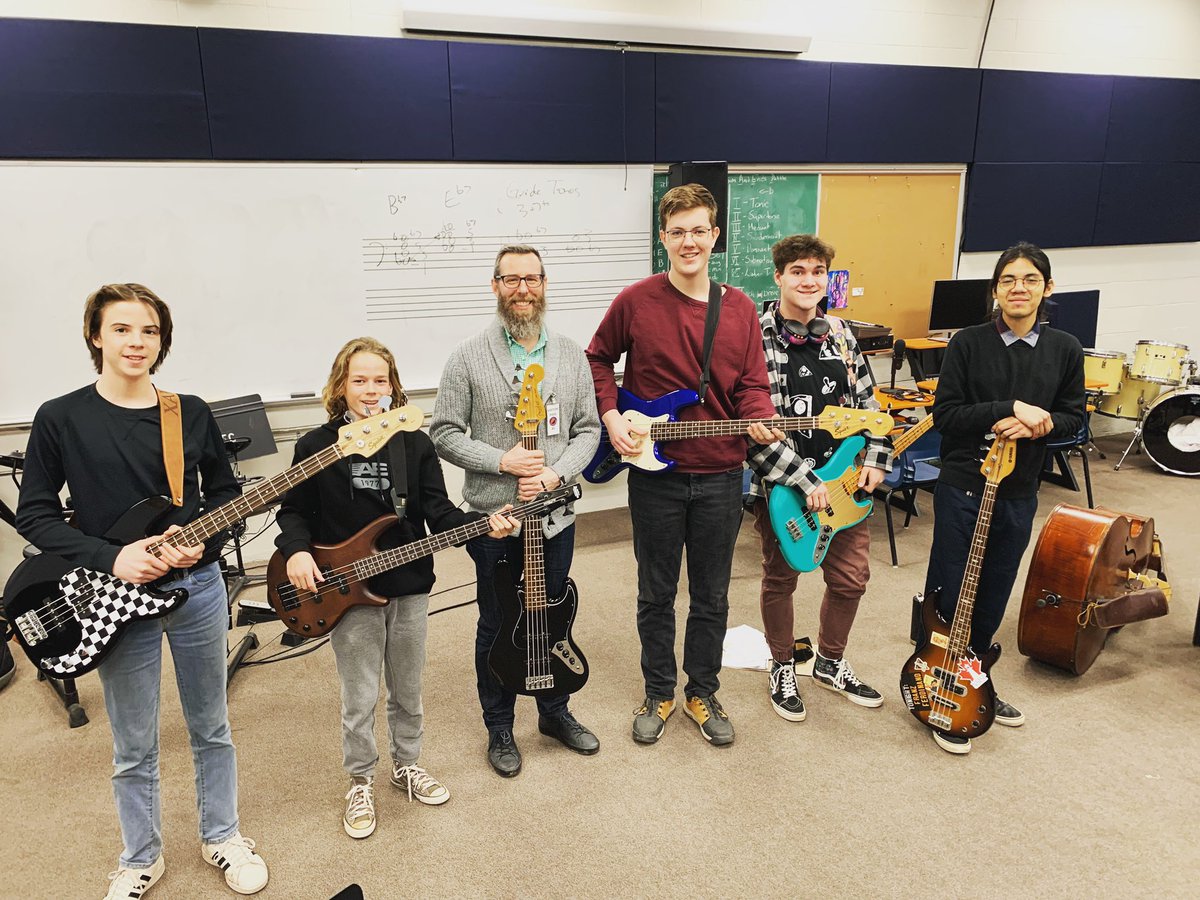 Big thank you to <a href="/StFXMusic/">STFX Music</a> Bass Professor, Paul Rushka, for stopping in and giving a great bass clinic! #cecmusic #bass #nsmusiced #electricbass #uprightbass #stfxmusic <a href="/stfxuniversity/">StFX University</a> <a href="/CCRCE_NS/">CCRCE</a> @Cobequid_FoSS <a href="/CEC_news/">Cobequid Educational Centre</a> <a href="/NSBandAssoc/">NS Band Association</a> <a href="/NovaScotiaMEA/">Nova Scotia Music Educators Association (NSMEA)</a> <a href="/NSMEC4/">Nova Scotia Music Education Council</a>