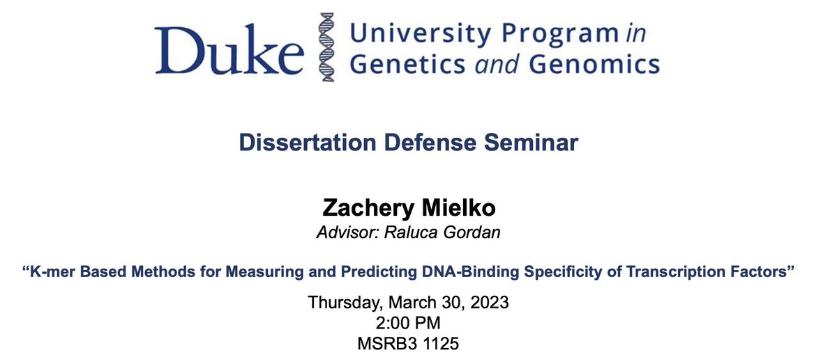 Duke Genetics and Genomics (@dukeupgg) on Twitter photo 