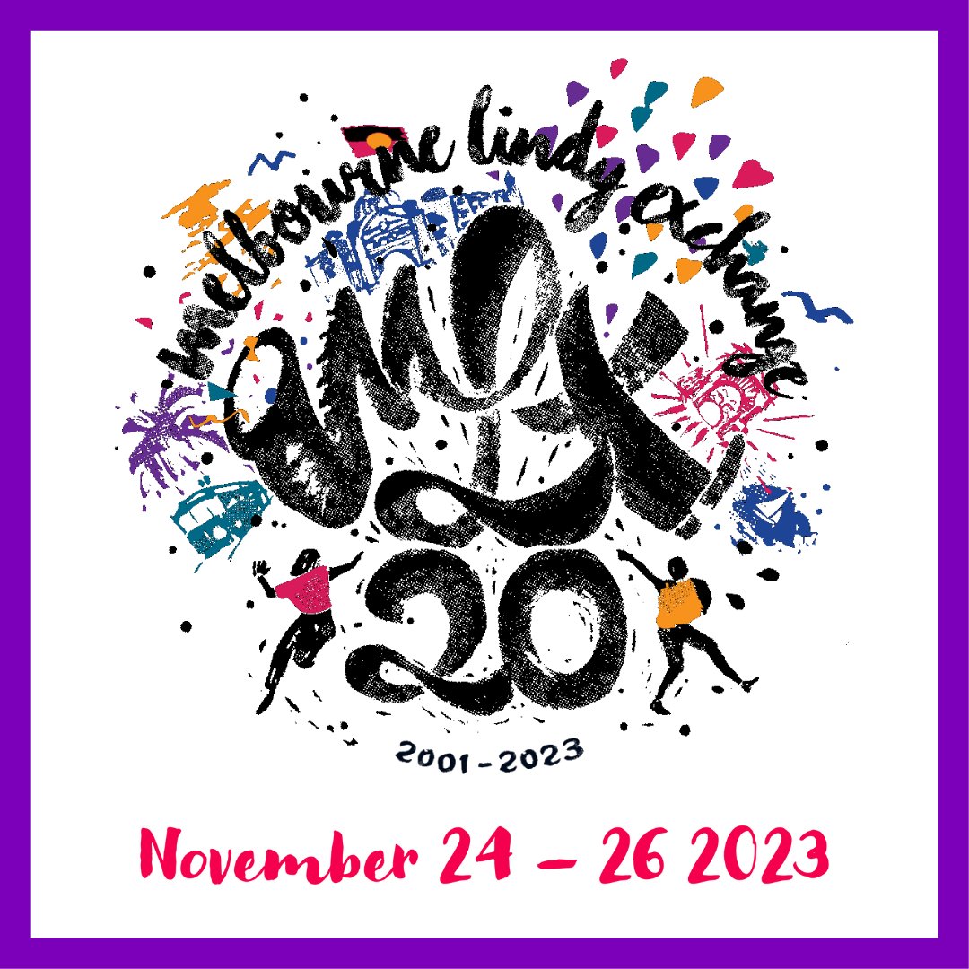 HUGE news: WE ARE BACK FOR 2023!

Save the date, tell your friends, tell your dance rival. We're ready to boogie 👯🪩🎟️

#mlx #mlx20 #melbournelindyexchange #melbourne #lindyexchange #melbournelife #swingdance