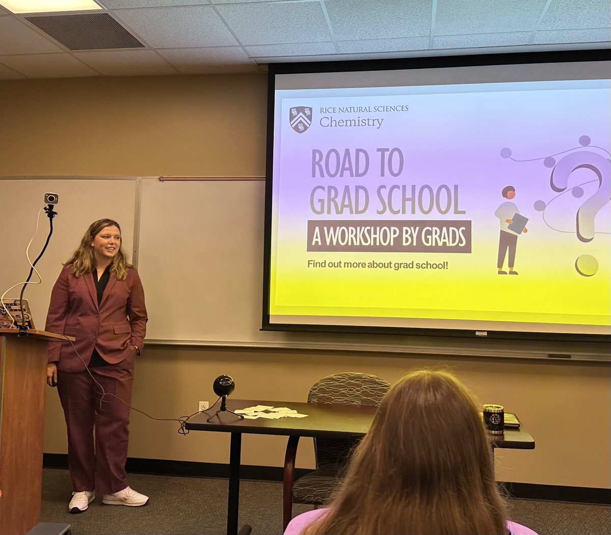 Keleher Research Lab (@dklab_lewisu) on Twitter photo Glad <a href="/LewisUniversity/">Lewis University</a> and KRG Alum <a href="/CarlyGraverson/">Carolyn Graverson</a> was able to come back and visit us! Thanks for sharing with our students what you’ve learned at <a href="/RiceUniversity/">Rice University</a> and providing us with some tips about graduate school. Glad <a href="/LewisUniversity/">Lewis University</a> and KRG Alum <a href="/CarlyGraverson/">Carolyn Graverson</a> was able to come back and visit us! Thanks for sharing with our students what you’ve learned at <a href="/RiceUniversity/">Rice University</a> and providing us with some tips about graduate school.