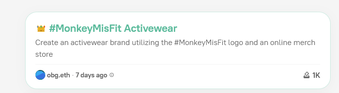 Nov_On_Chain's tweet image. Can't wait to wear my mistfit gear during my workout! @ocmmonkeymisfit

 @OnChainMonkey
 #MonkeyMisFit

- 30 mins of Cardio 
- 36 standing dumbbell fly
- 36 barbell bench press
- Core exercises