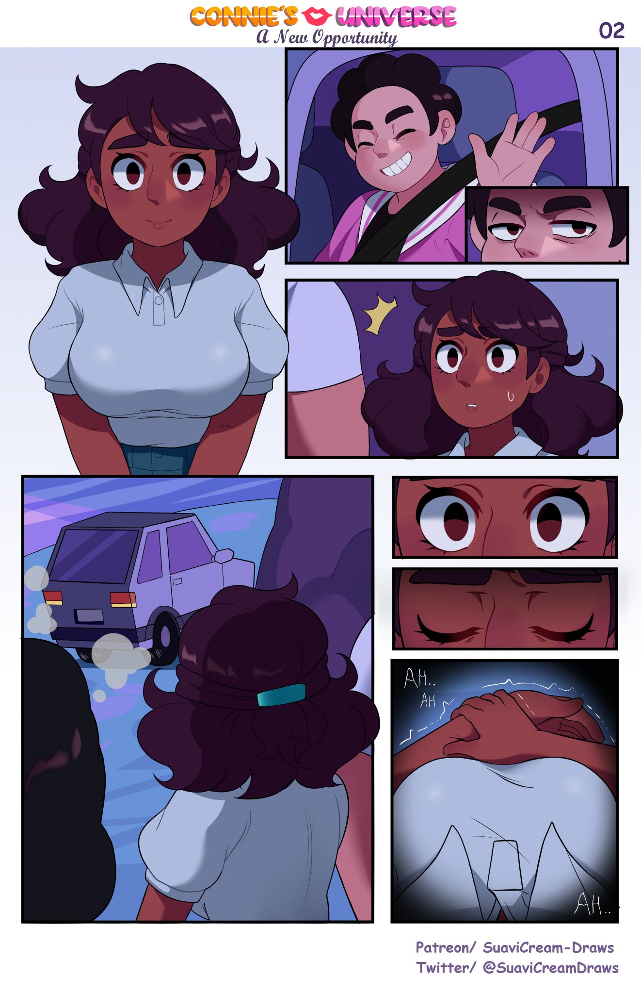 Suavi-Cream🍰✨ COMMISSIONS OPEN on X: [Comic] Connie's Universe a new  oportunity ( Vol 1, Page 2) t.co9g4XgN9Fql  X