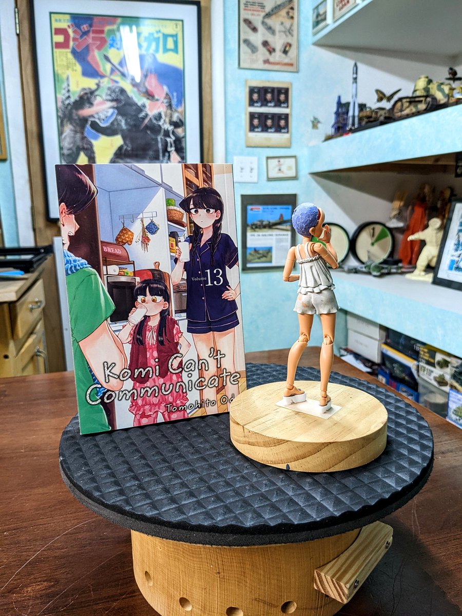 Romama's tweet photo. Manbagi Rumiko conversion in progress from issue #13 of Komi Can't Communicate. https://t.co/7QtlYu0tSr