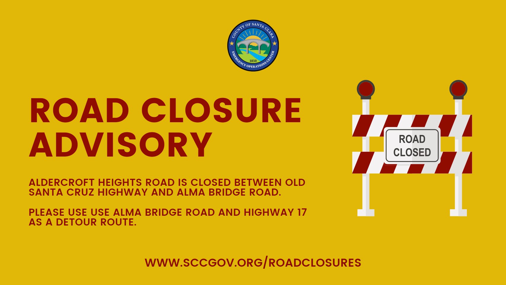 Santa Cruz County Road Closure List Deals