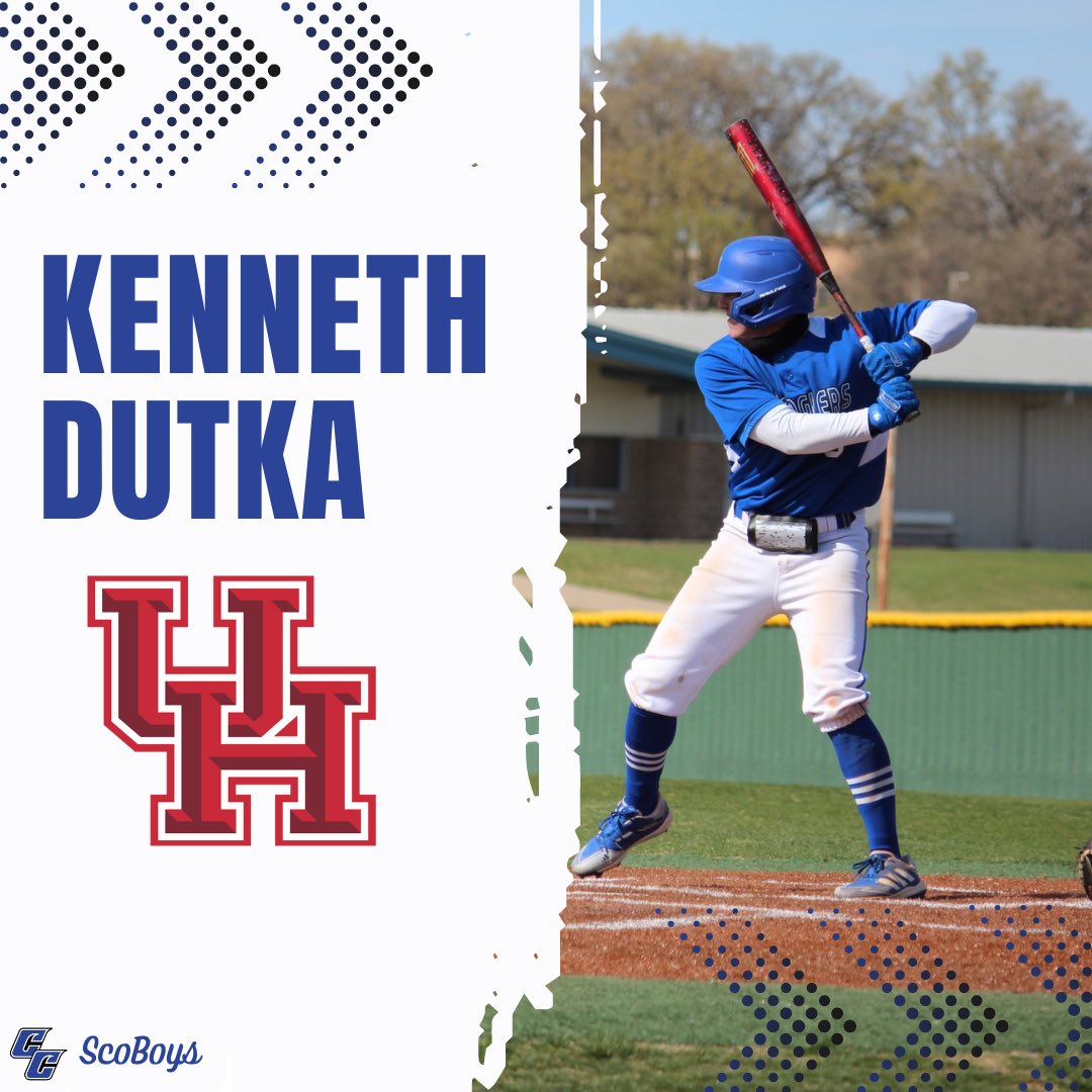 Congrats to Kenneth Dutka on his commitment to <a href="/UHCougarBB/">Houston Baseball</a> ‼️

#ScoBoys