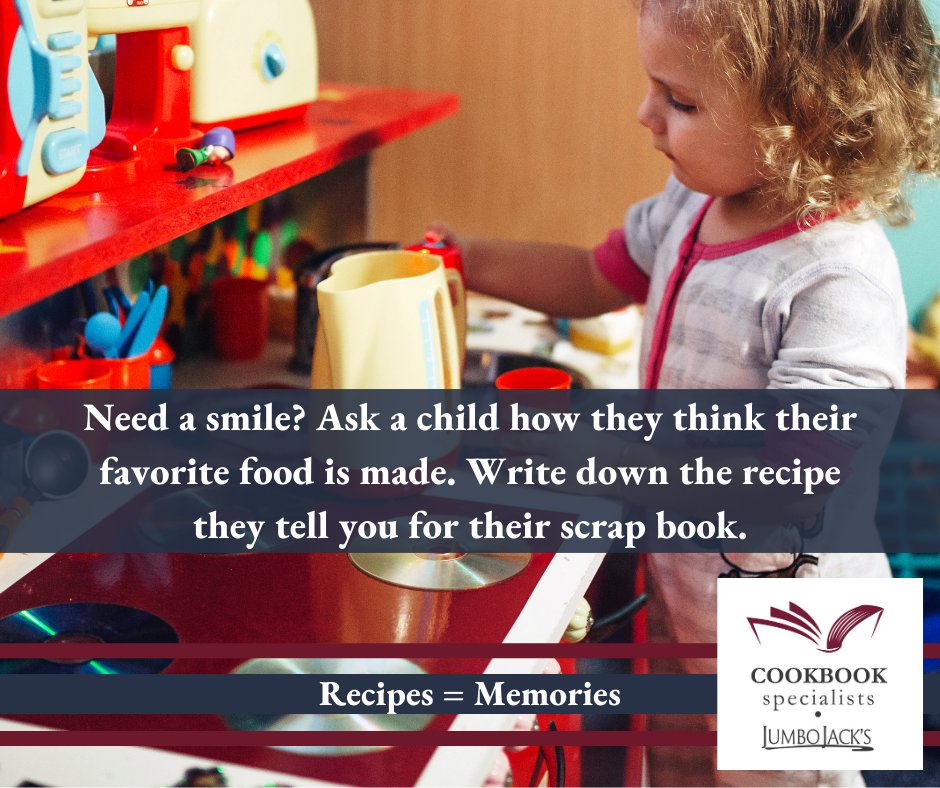 CookbookSpecial's tweet photo. We always love to hear kids' versions of recipes! Sometimes they are even included in cookbooks.  Take a moment to ask a kid in your life how their favorite food is made and let us know in the comments! 
#recipe #kidsinkitchen https://t.co/q1yDCKsxG0