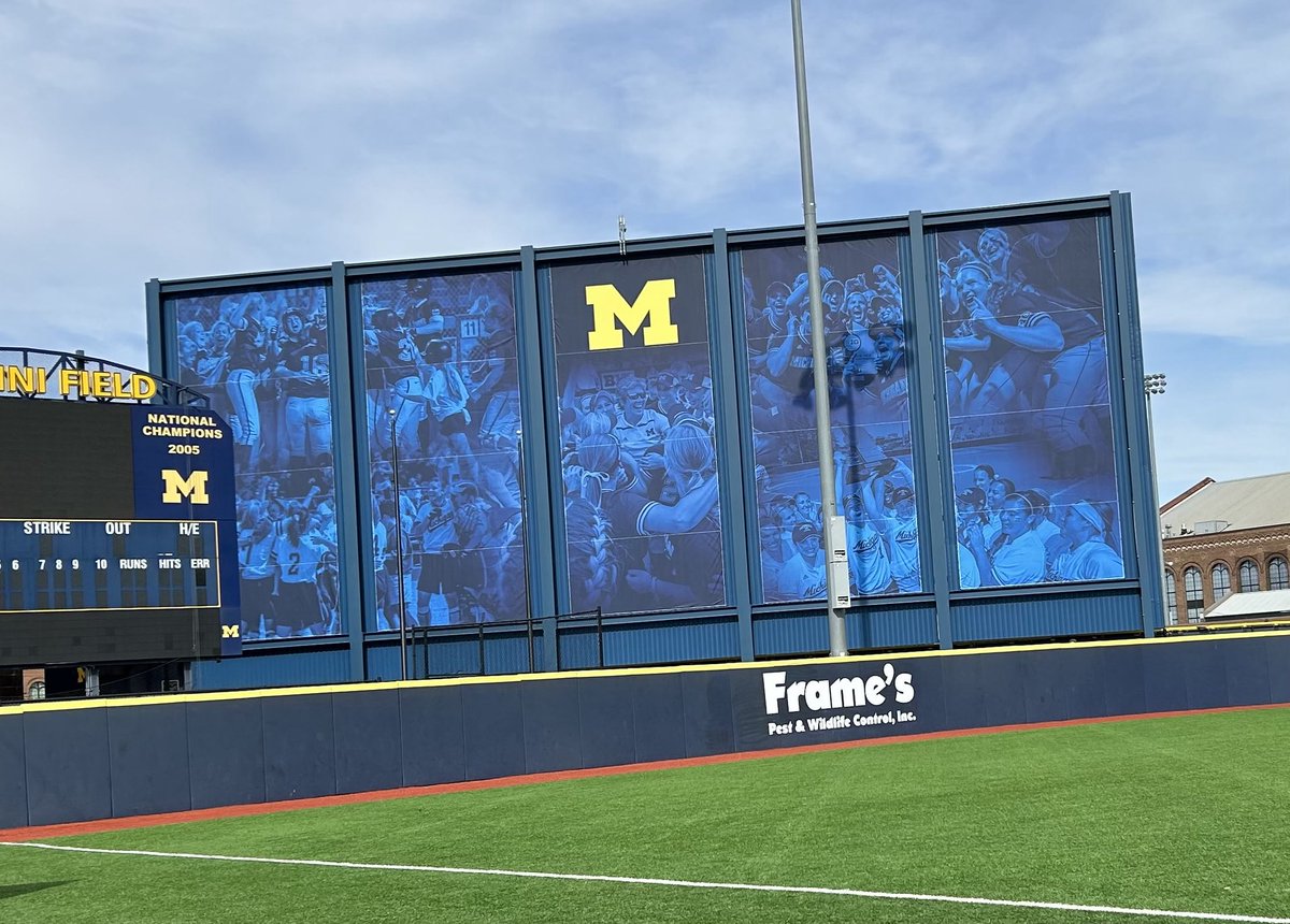 Bonnie Tholl (@btholl) on Twitter photo The new addition to Alumni Field captures some tremendous championship moments of <a href="/umichsoftball/">Michigan Softball</a> The new addition to Alumni Field captures some tremendous championship moments of <a href="/umichsoftball/">Michigan Softball</a>